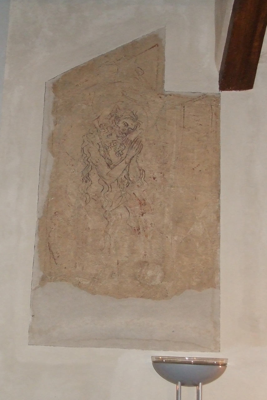 Sant'Onofrio (sinopia, frammento) di Bicci di Lorenzo (attribuito) (sec. XV)