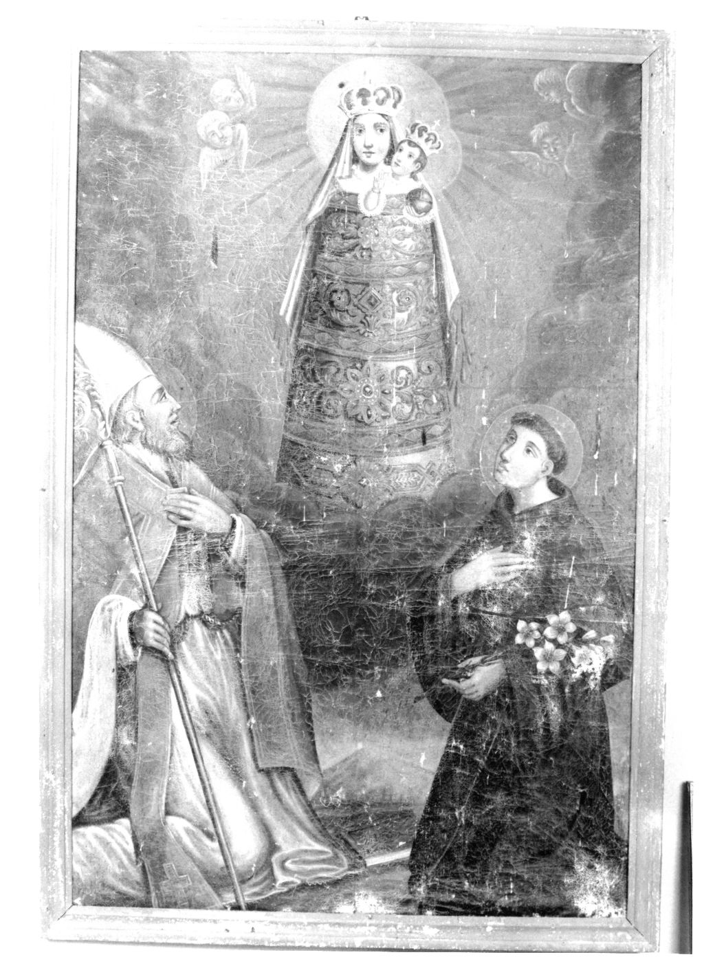Madonna di Loreto (dipinto, opera isolata) - bottega Italia centrale (primo quarto sec. XVII)