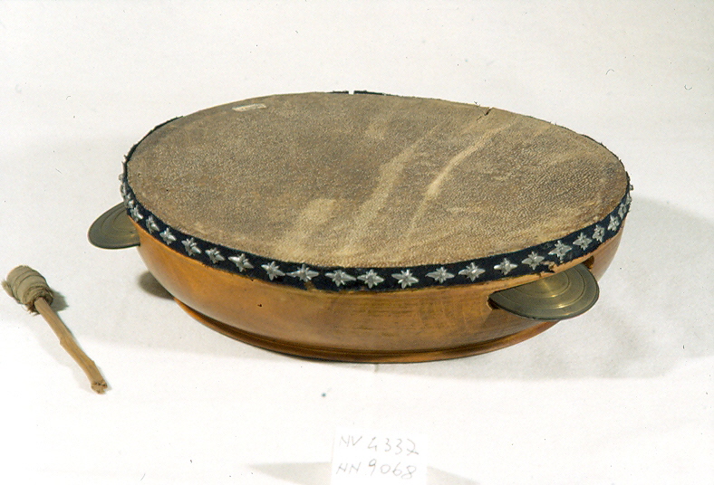 tamburo, opera isolata - ambito Asia sud-orientale (secc. XVIII/ XIX)