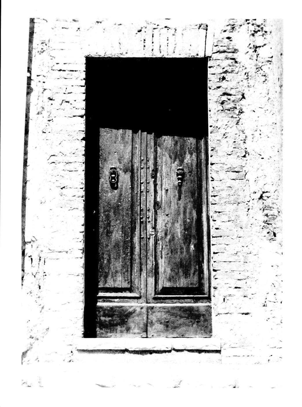 portone, opera isolata - manifattura Italia centrale (sec. XIX)