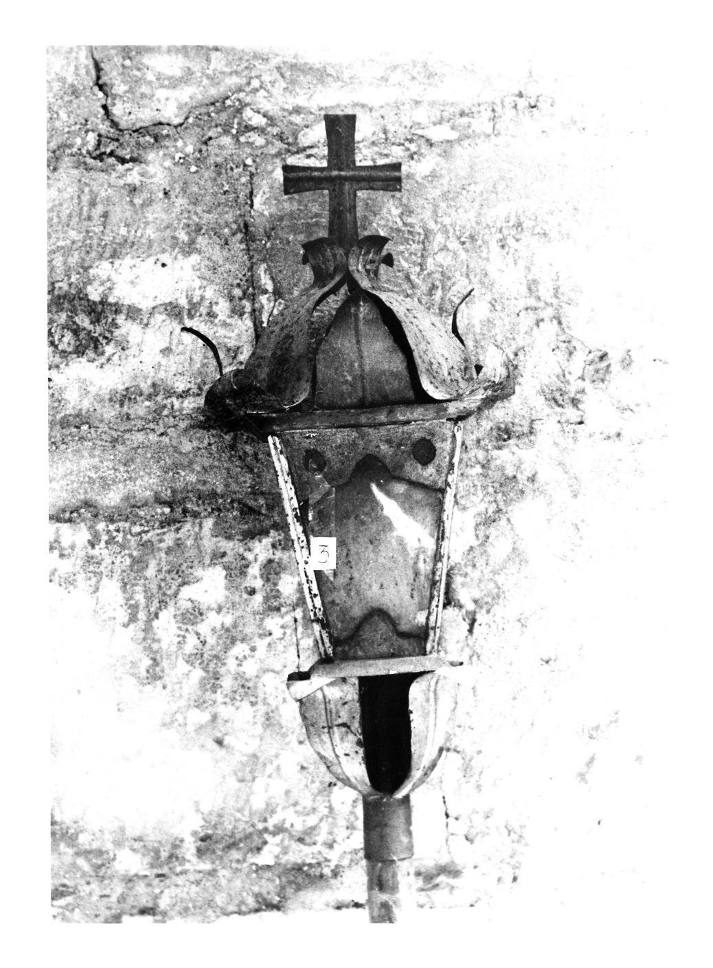 lanterna processionale, serie - manifattura umbra (sec. XVIII)