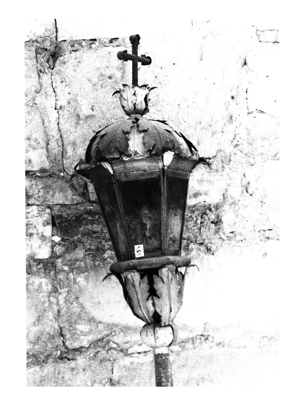 lanterna processionale, serie - manifattura umbra (sec. XVIII)