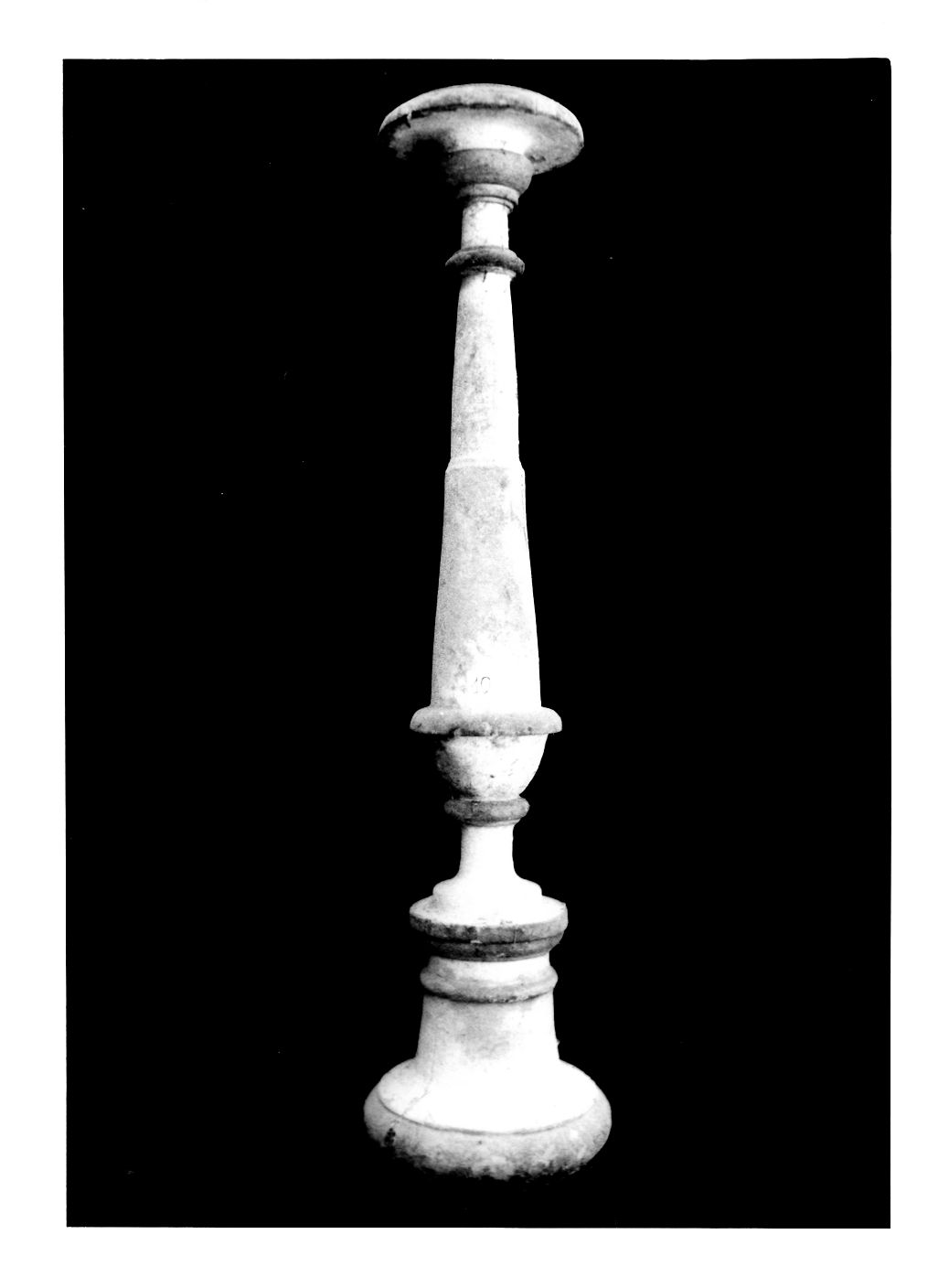 candeliere, serie - manifattura umbra (sec. XVIII)
