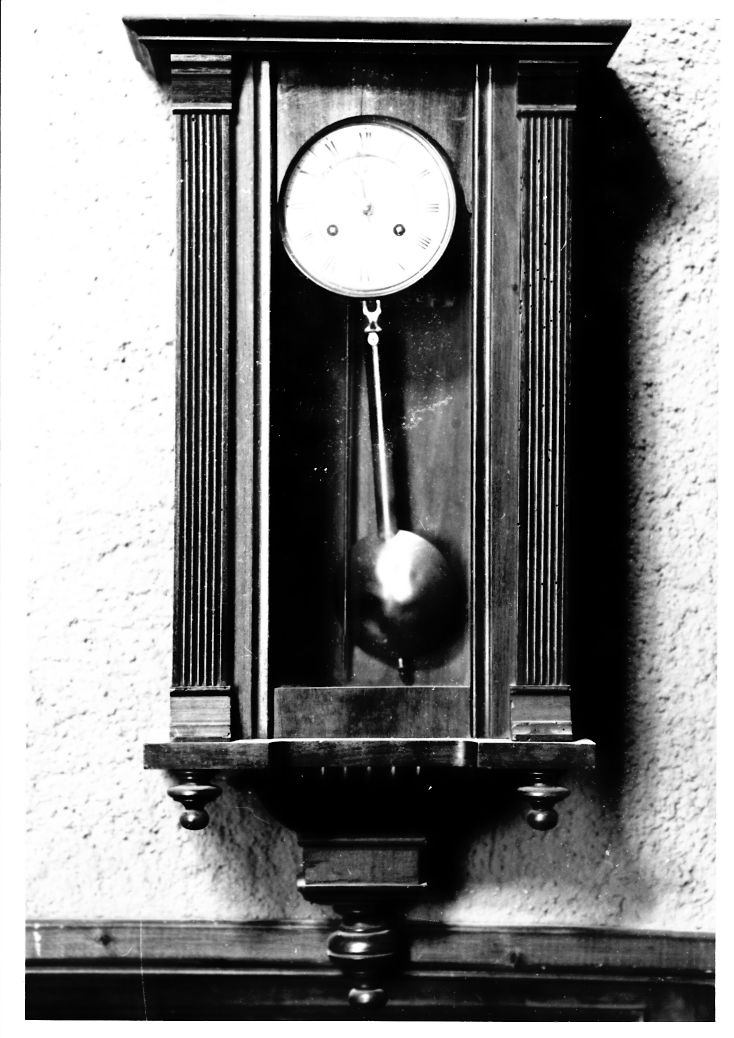 orologio a pendolo, opera isolata - produzione umbra (inizio XX)