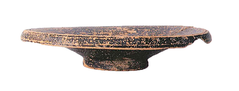 piatto - ambito daunio (secc. III/ II a.C)