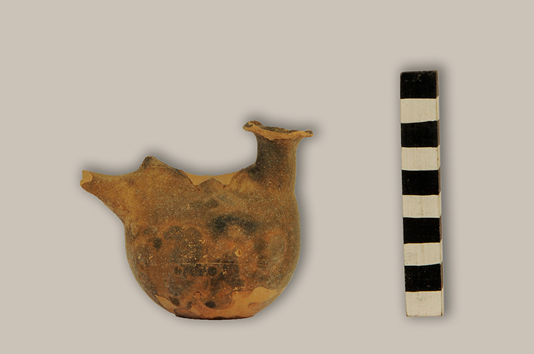 askos - ambito daunio (secc. IV-III a.C)