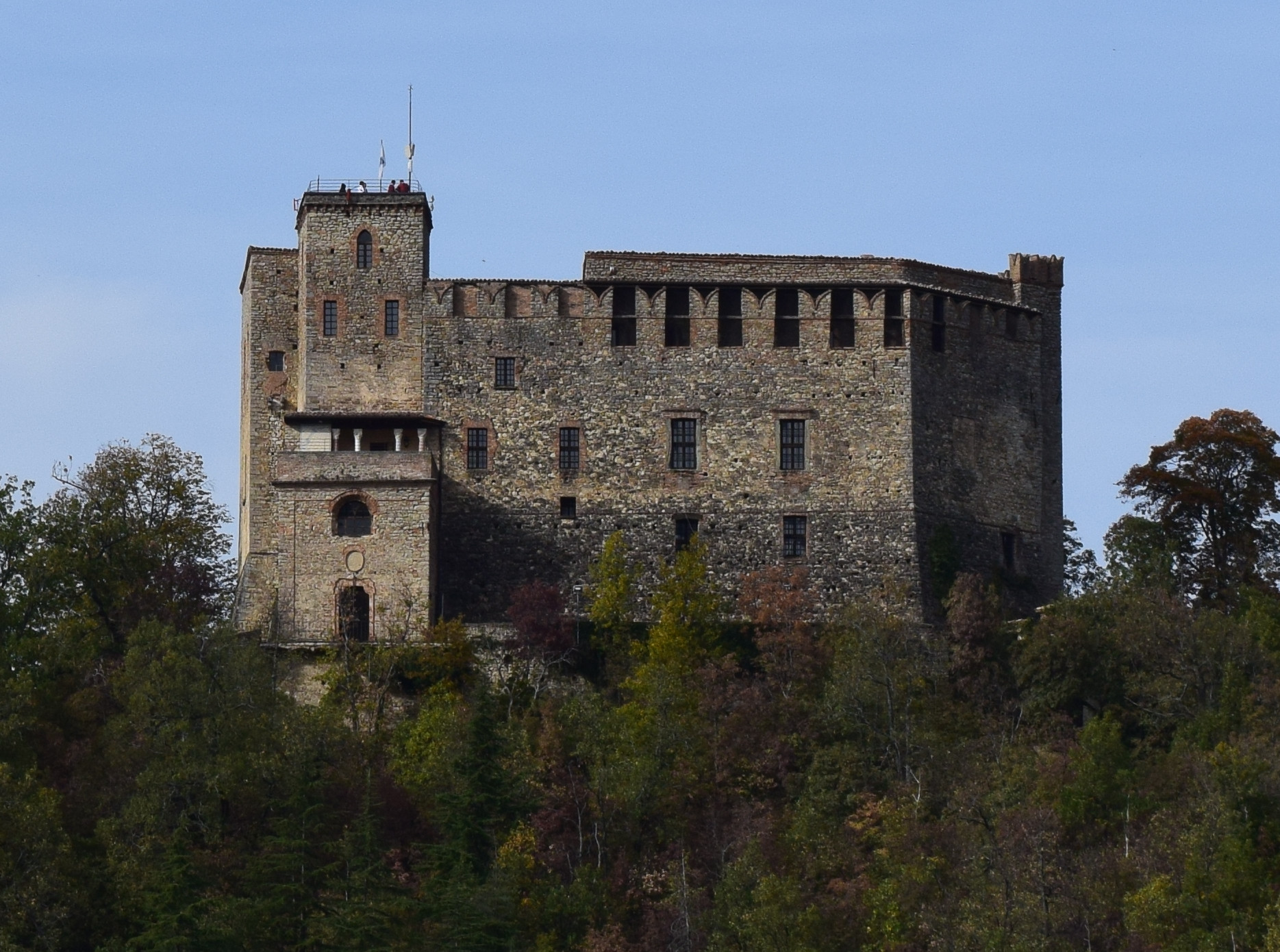 Castello Dal Verme (castello-parco, signorile) - Zavattarello (PV) 
