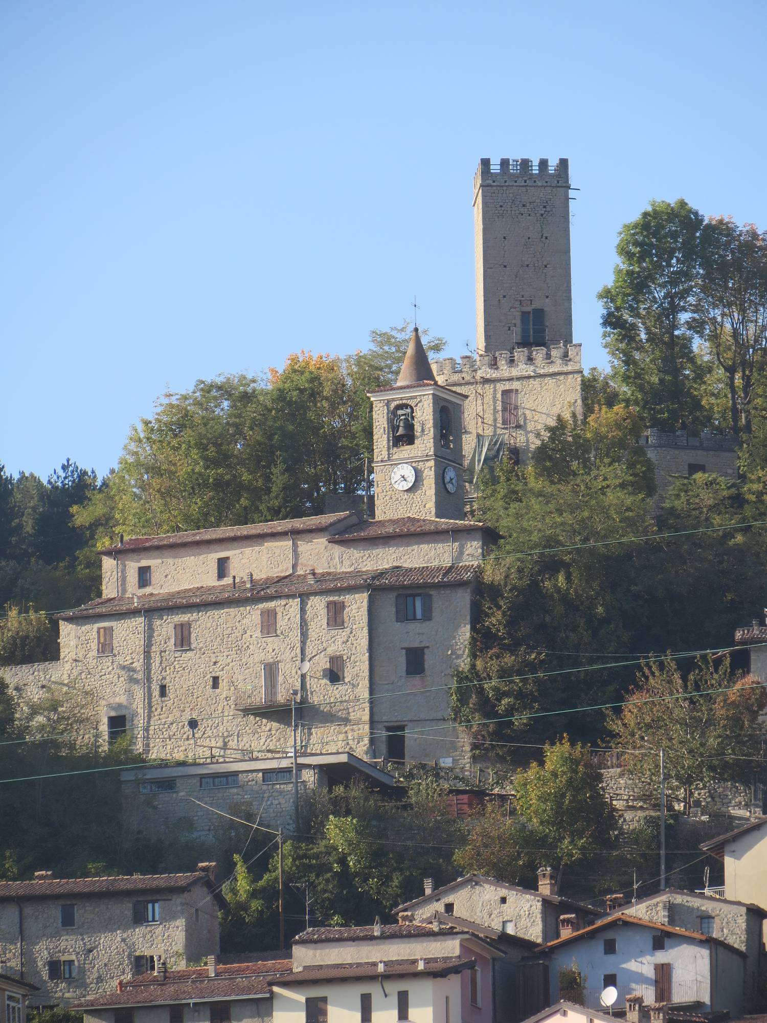 Castello dei marchesi Malaspina (castello (resti), feudale) - Varzi (PV) 