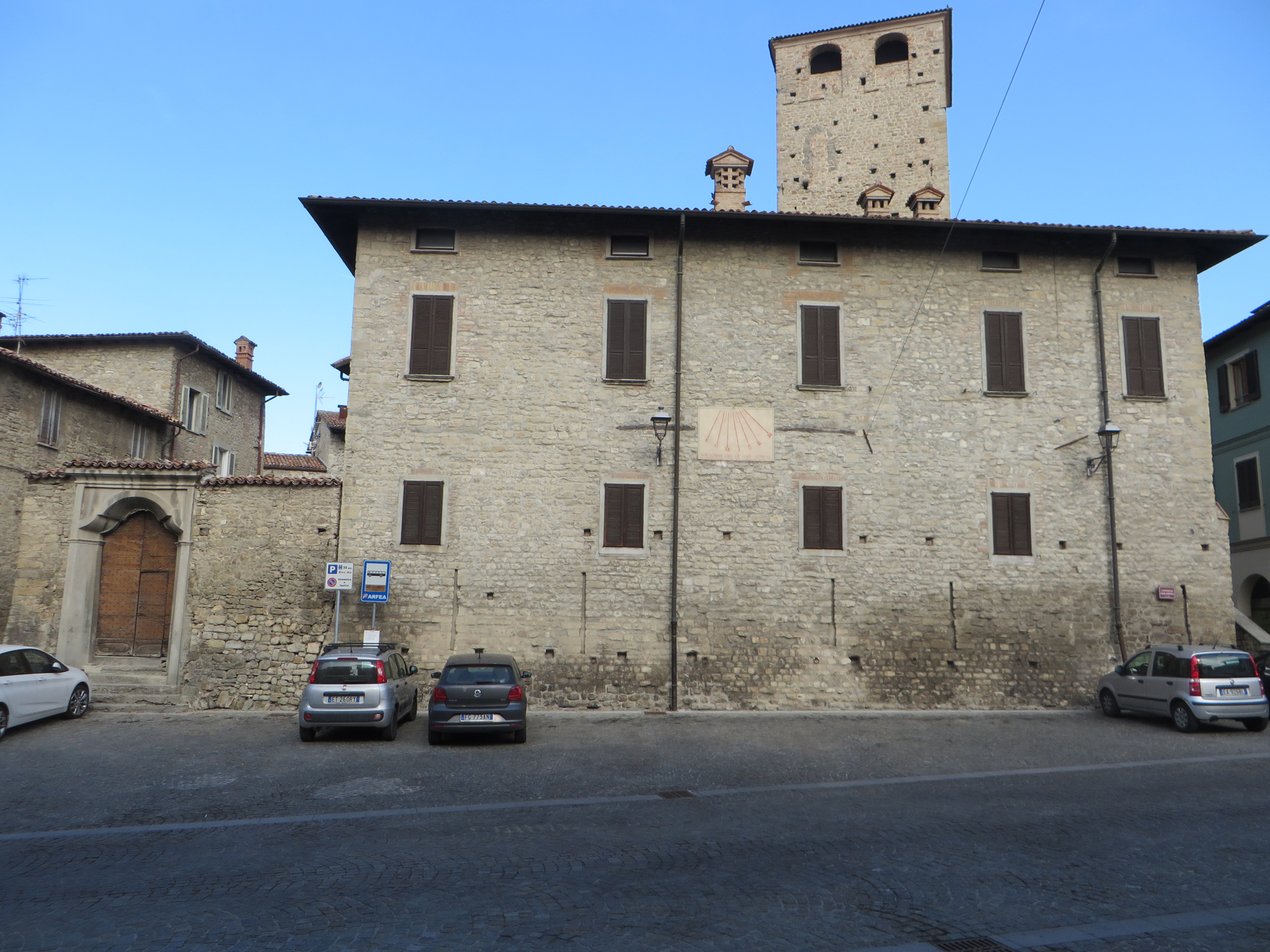 Palazzo Odetti già Malaspina (residenza castellata, urbana) - Varzi (PV) 