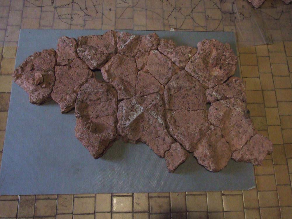 cocciopesto, pavimento, 6 113 LV SR - arte romana (Età romana imperiale)