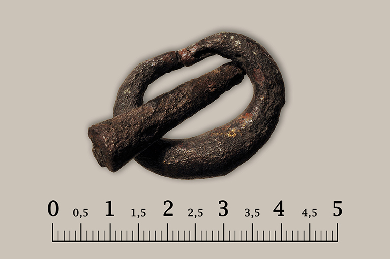 fibbia - ambito daunio (età tardoantica-altomedievale)