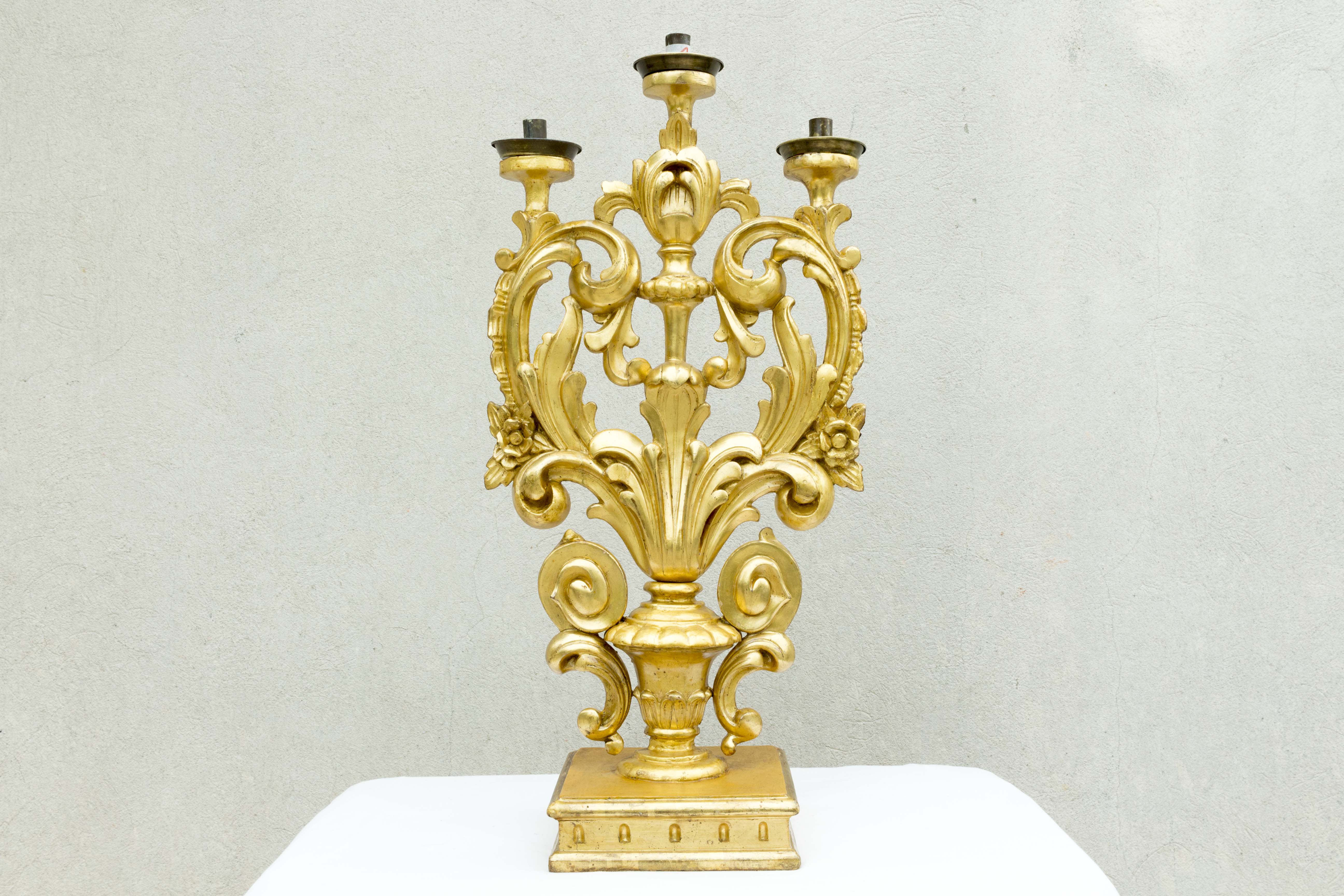 candelabro - ambito sardo (XVIII)