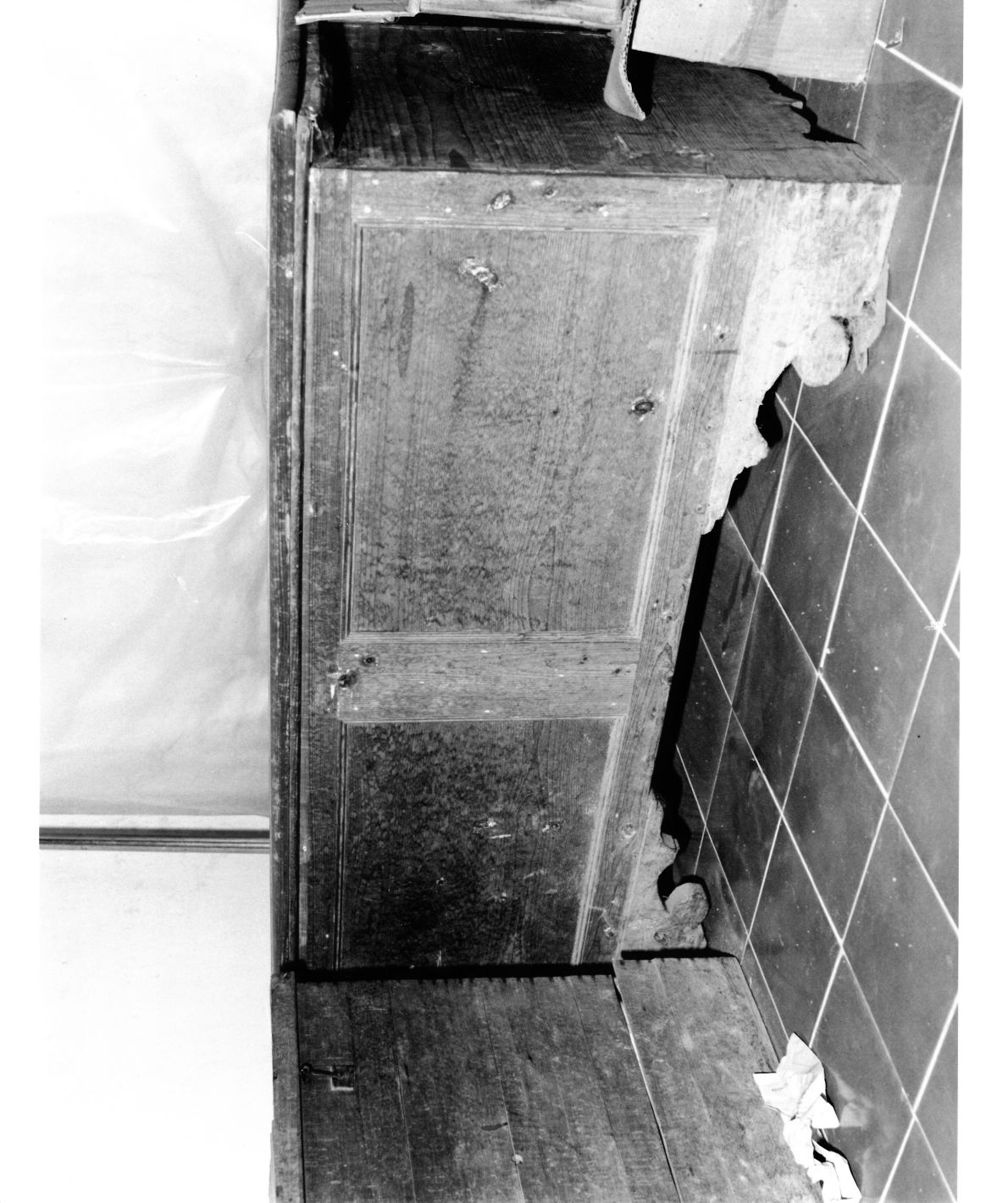 cassapanca, opera isolata - bottega italiana (fine/ inizio secc. XVIII/ XIX)