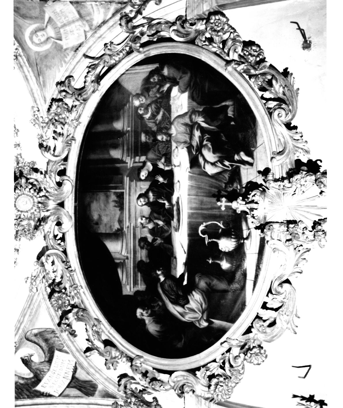 ultima cena (dipinto, opera isolata) - ambito italiano (sec. XVII)