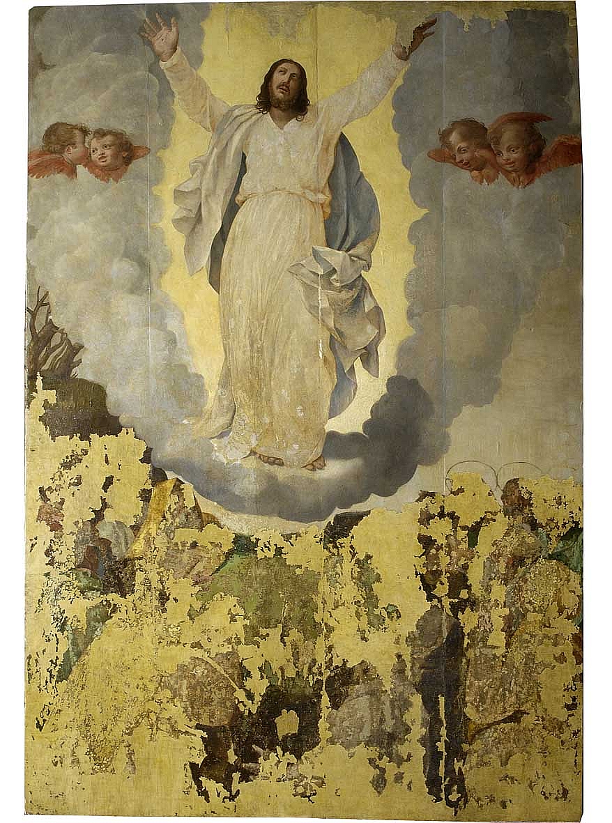 ascensione di Cristo (dipinto) - ambito senese (?) (prima metà sec. XVI)