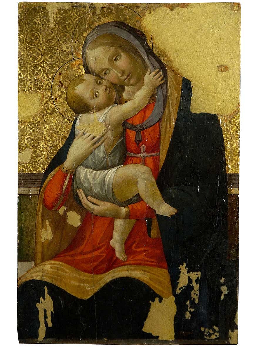 Madonna con Bambino (dipinto) - ambito fiorentino (sec. XV)