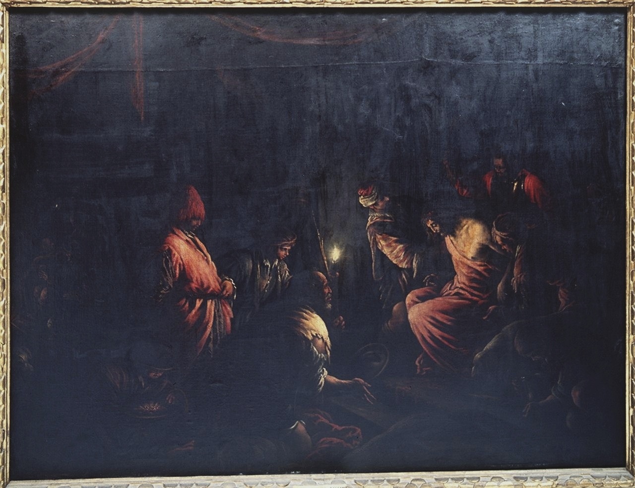 Cristo deriso (dipinto) di Bassano Jacopo, Da Ponte Francesco detto Bassano il Giovane (seconda metà sec. XVI)