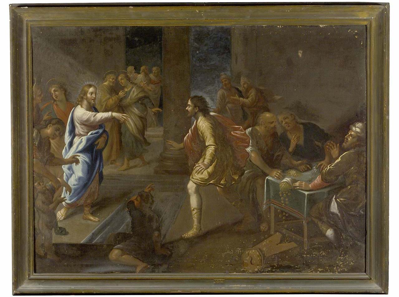 vocazione di San Matteo (dipinto) - ambito toscano (seconda metà sec. XVI)