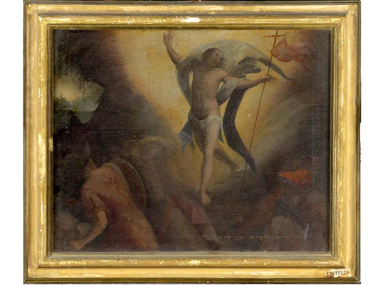 resurrezione di Cristo (dipinto) - ambito toscano (seconda metà sec. XVI)