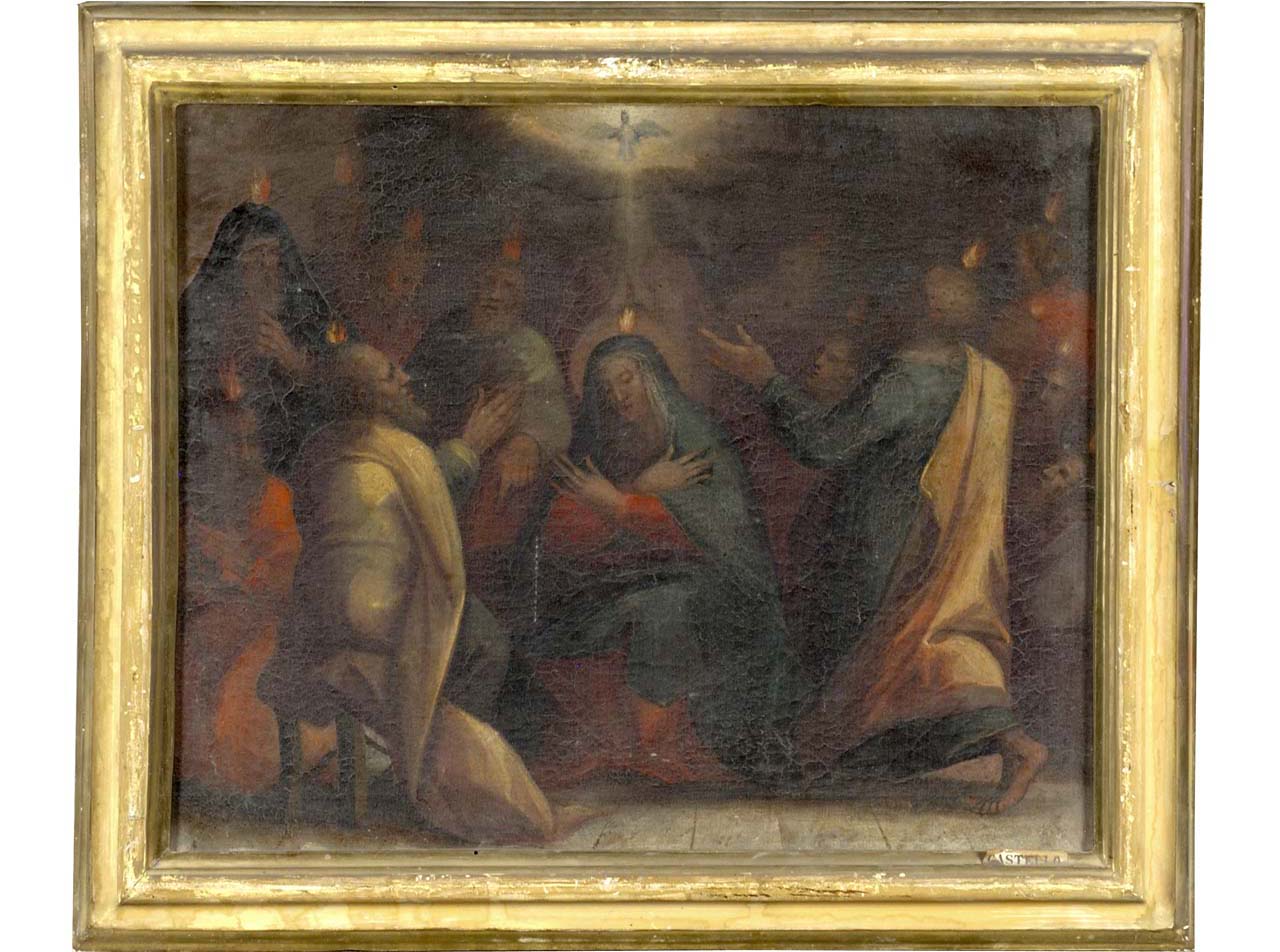 Pentecoste (dipinto) - ambito toscano (seconda metà sec. XVI)
