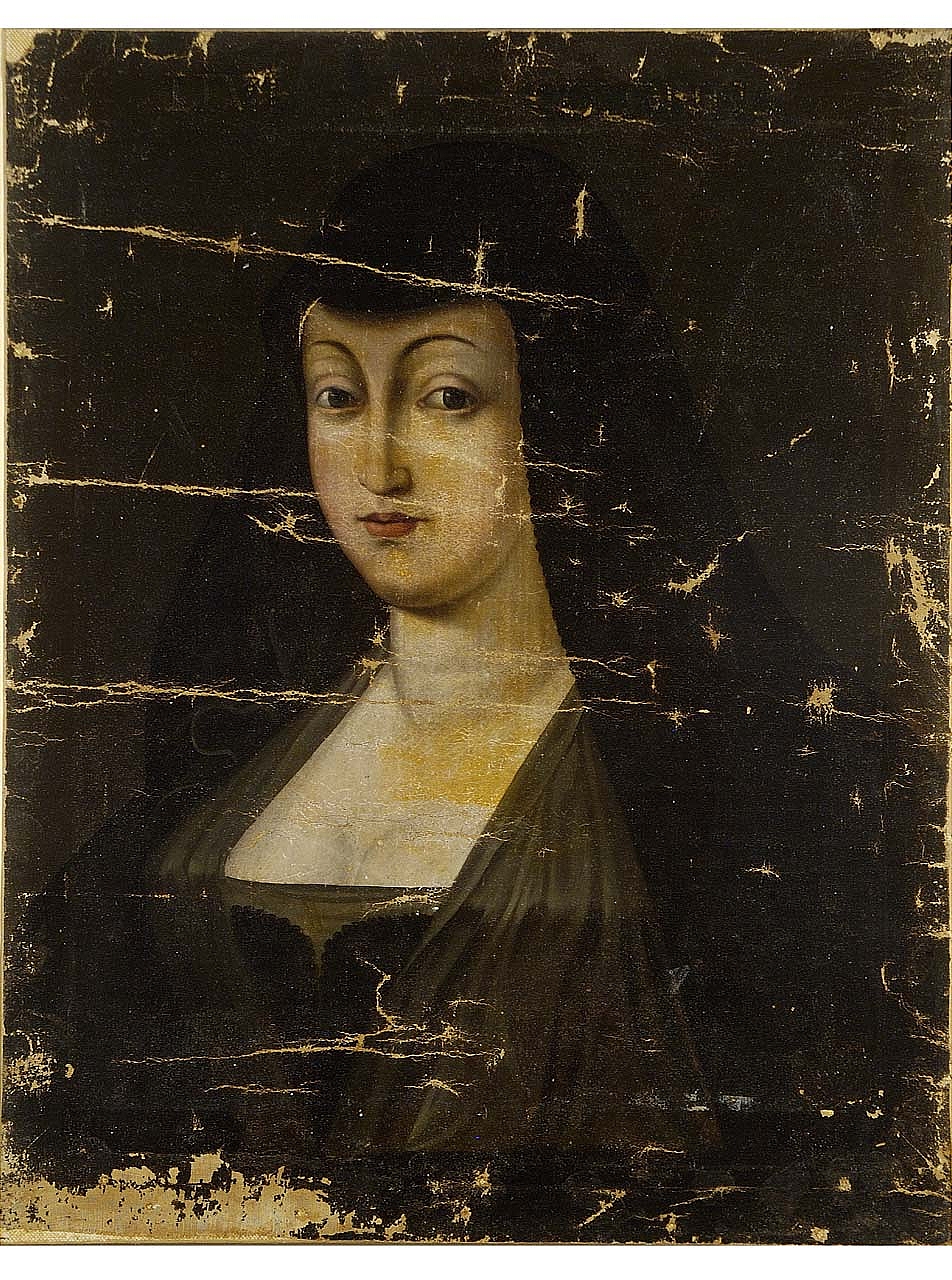 ritratto di Livia Colonna in lutto (dipinto) - ambito toscano (sec. XVI)