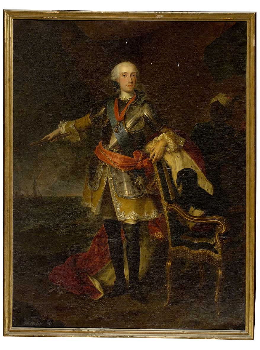 ritratto di Filippo di Borbone (?) (dipinto) di Pécheux Laurent (sec. XVIII)