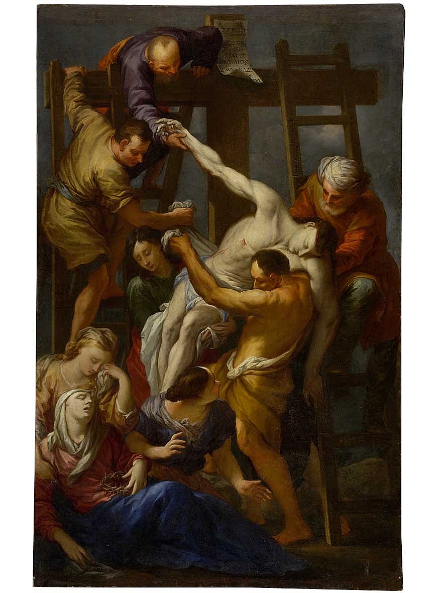 deposizione di Cristo dalla croce (dipinto) di Dandini Pietro (inizio sec. XVIII)
