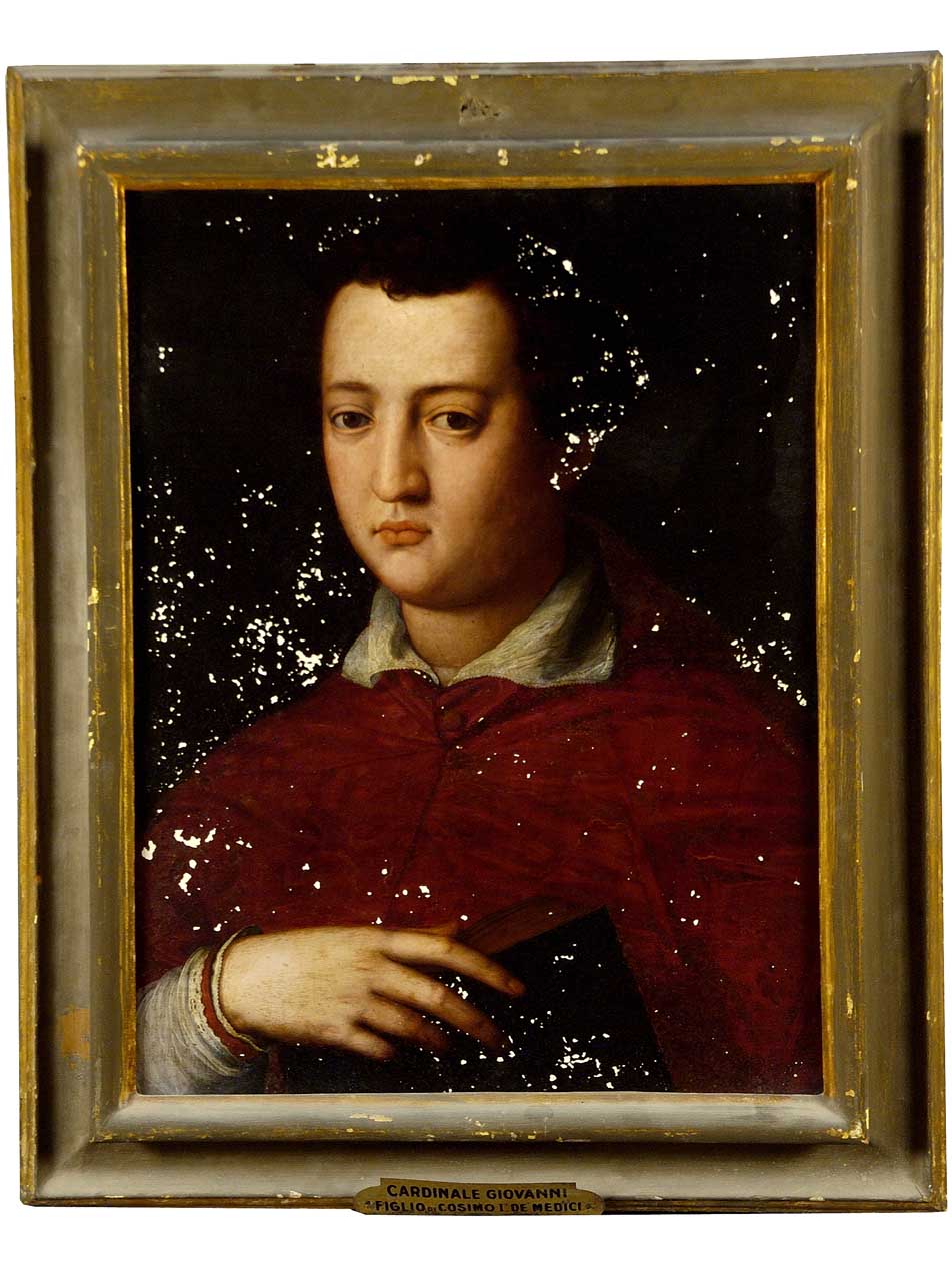 ritratto del cardinale Giovanni de' Medici (dipinto) di Allori Alessandro (secc. XVI/ XVII)