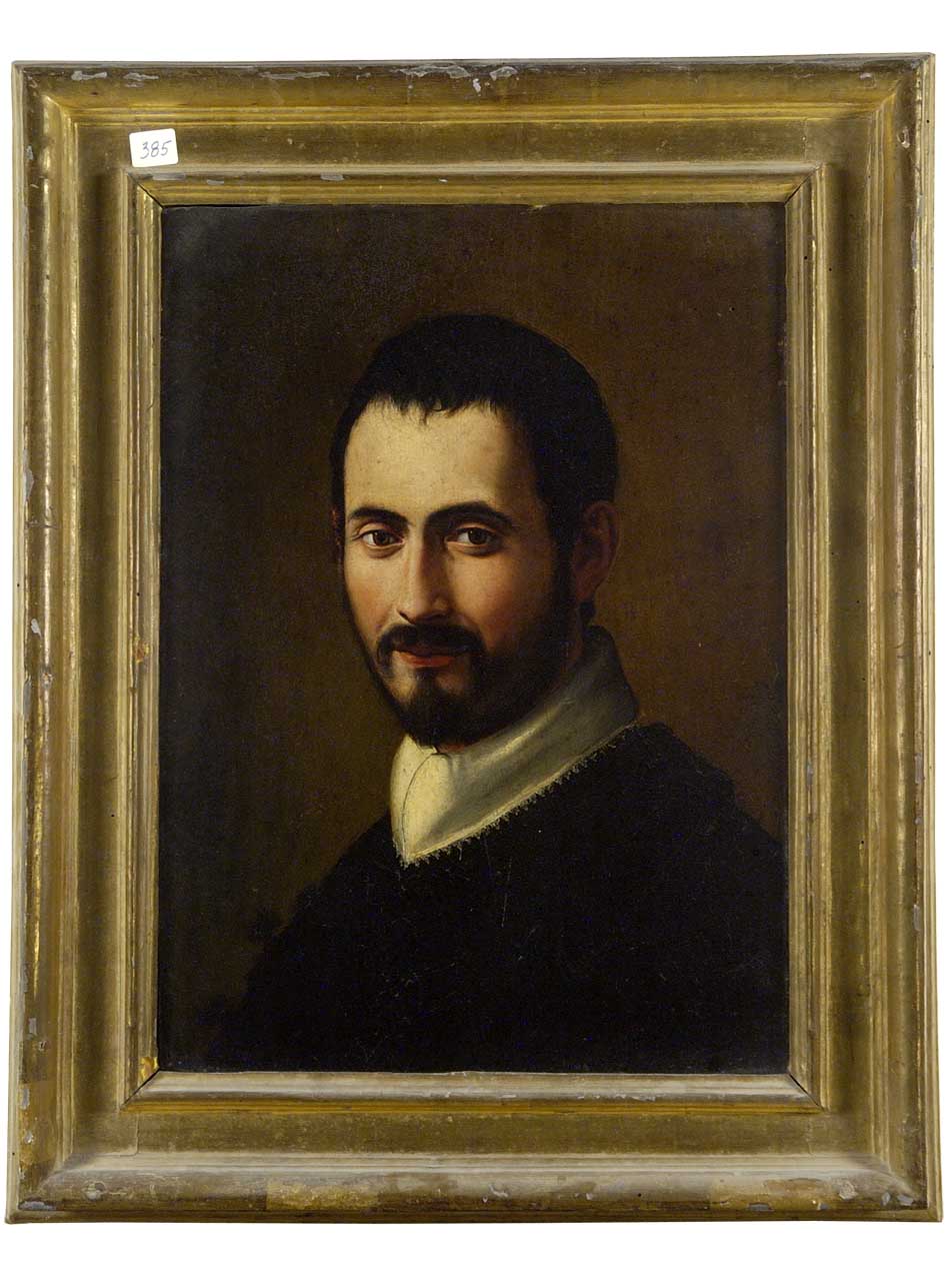ritratto d'uomo (dipinto) - ambito fiorentino (sec. XVII)
