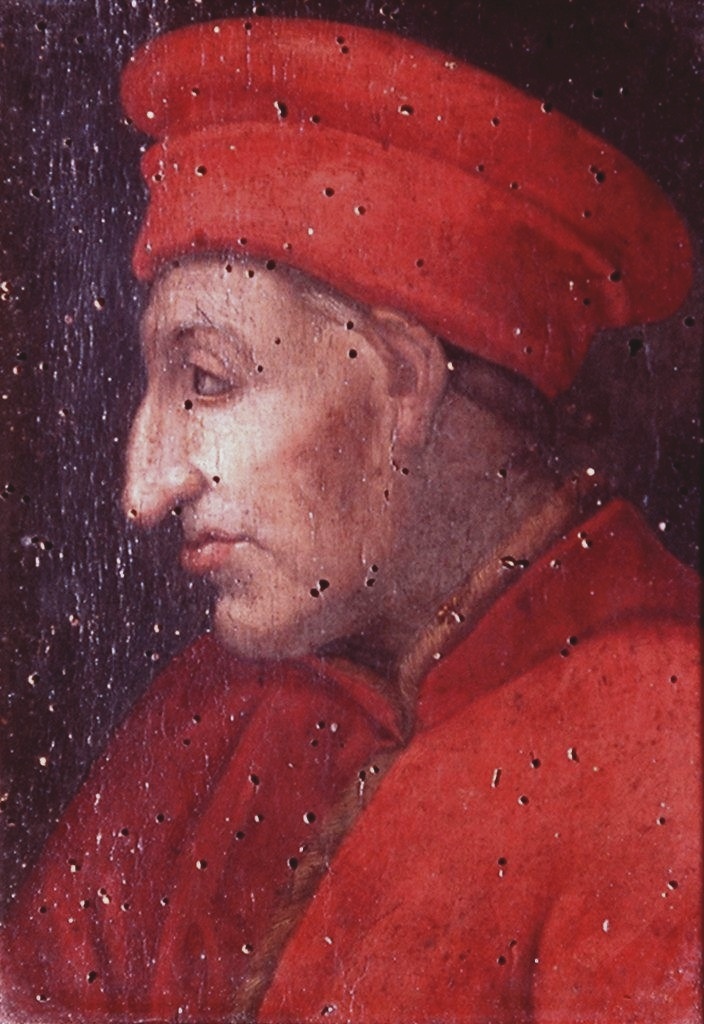 ritratto di Cosimo il Vecchio de' Medici (dipinto) - ambito fiorentino (seconda metà sec. XVI)