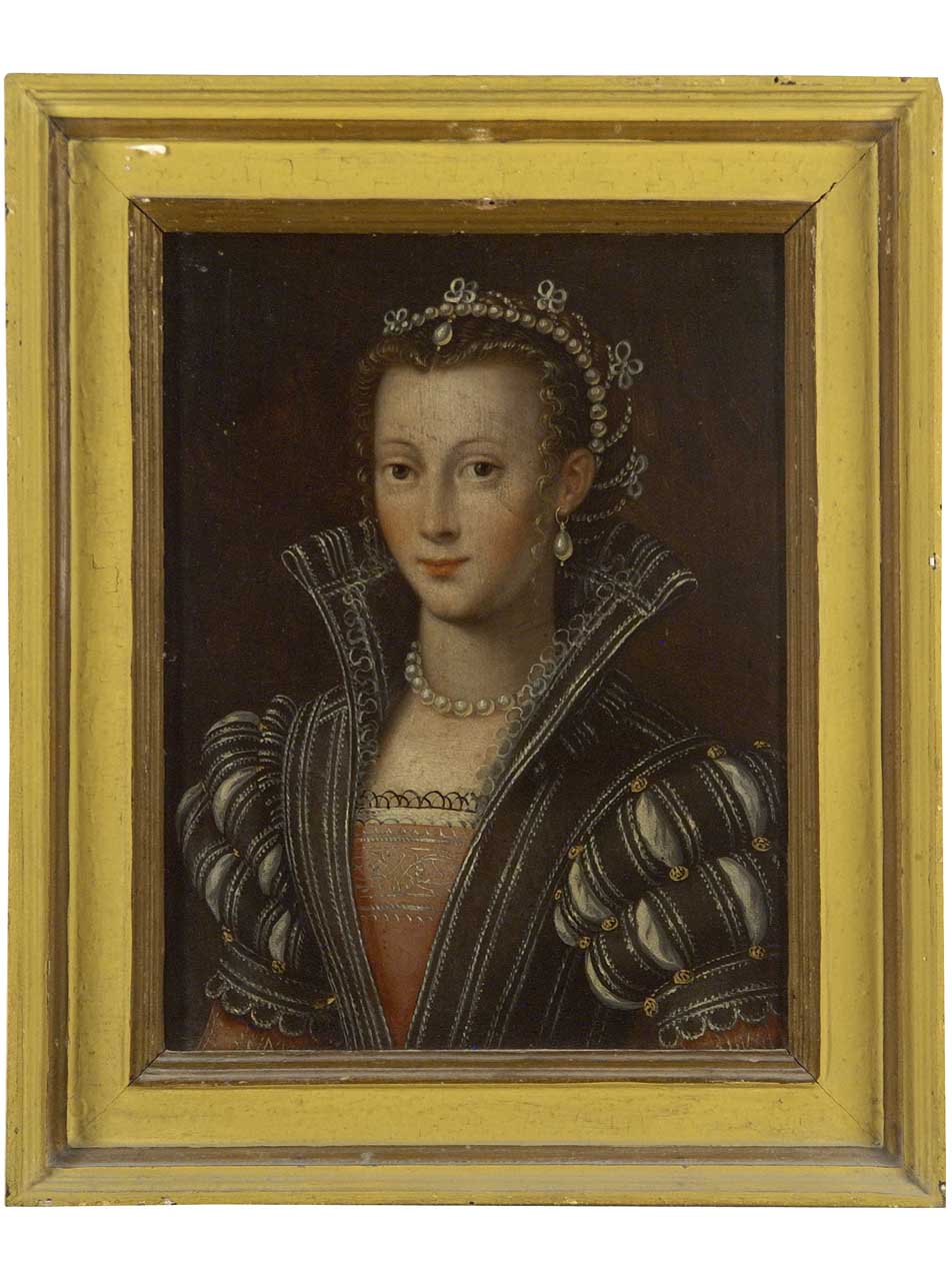 ritratto di Contessina de' Medici (dipinto) di Allori Alessandro (maniera) (sec. XVI)