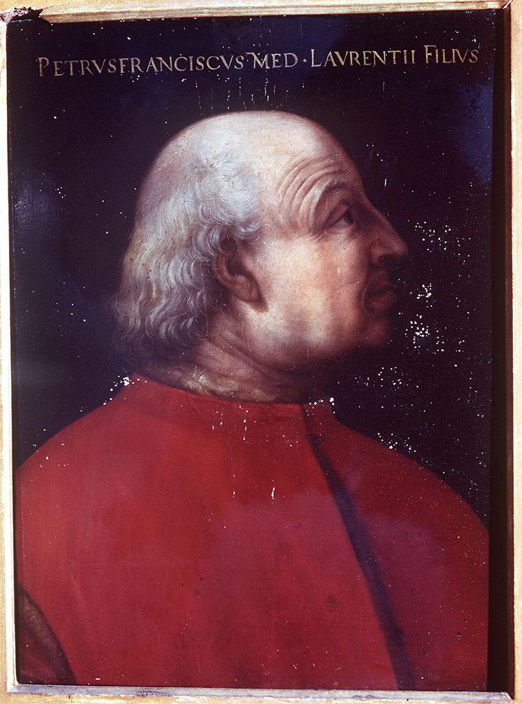ritratto di Pierfrancesco de' Medici (dipinto) di Dell'Altissimo Cristofano (terzo quarto sec. XVI) 