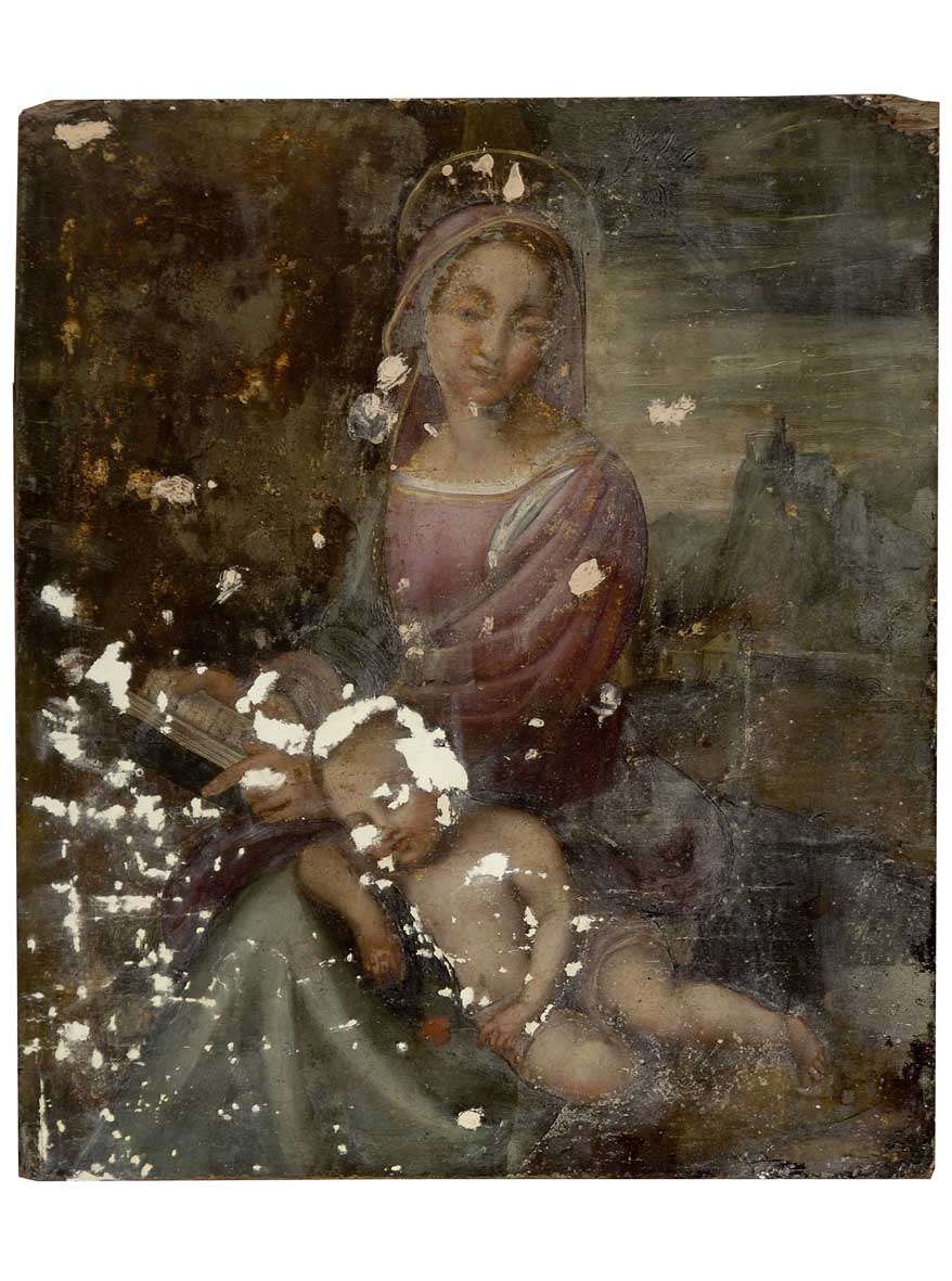 Madonna con Bambino (dipinto) - ambito fiorentino (prima metà sec. XVI)