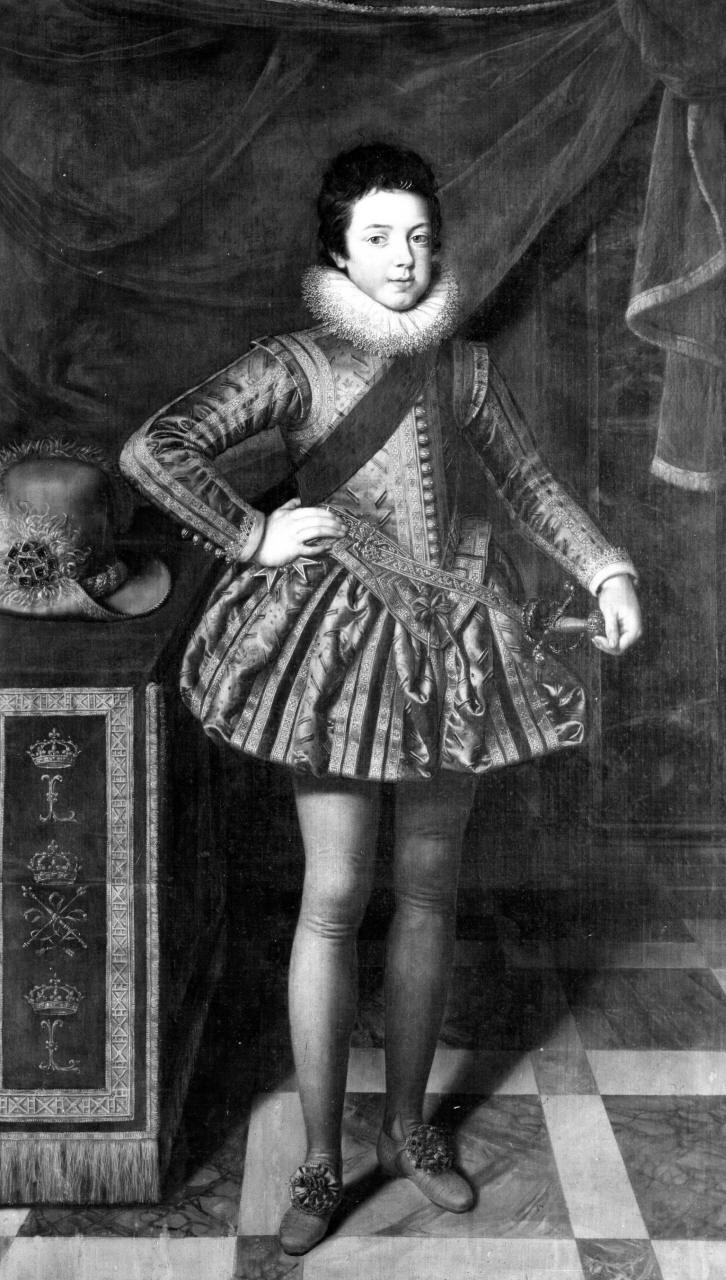 ritratto di Luigi XIII di Francia (dipinto) di Pourbus Frans il Giovane (sec. XVII)