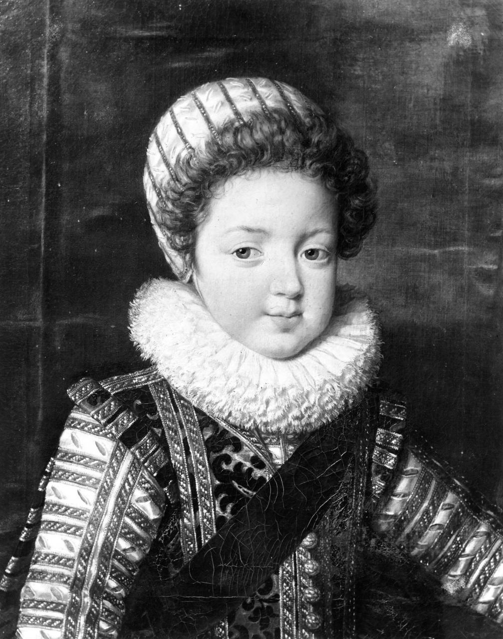ritratto di Gastone d'Orleans bambino (dipinto) di Pourbus Frans il Giovane (sec. XVII)