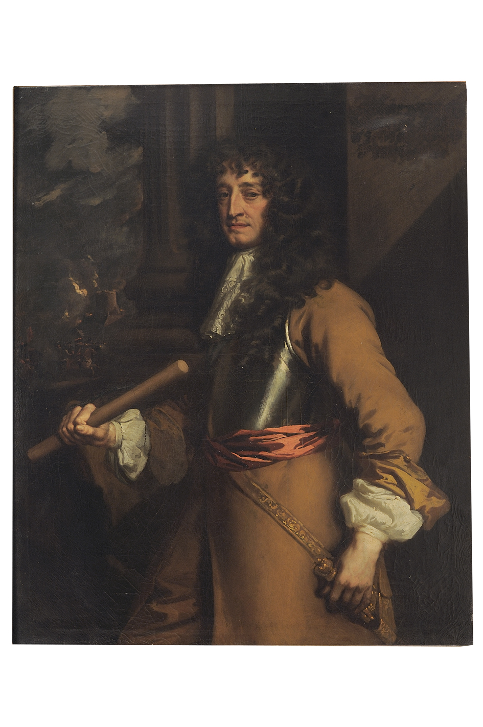 ritratto del principe Rupert di Baviera (dipinto) di Lely Peter (sec. XVII)
