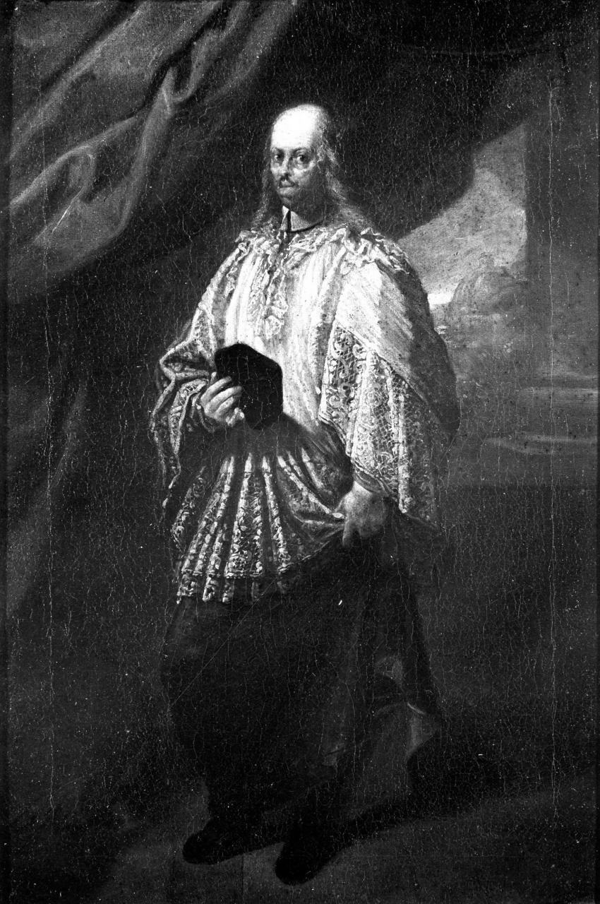 ritratto di Cosimo III in veste di canonico di San Pietro (dipinto) di Maratta Carlo (sec. XVIII)