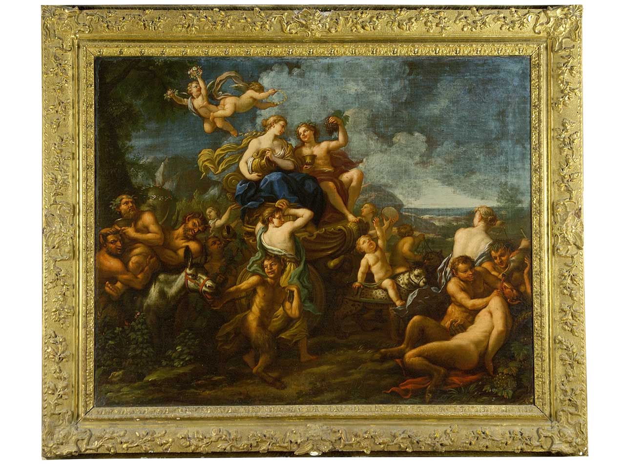 trionfo di Bacco e Arianna (dipinto) di Hugford Ignazio Enrico (sec. XVIII)