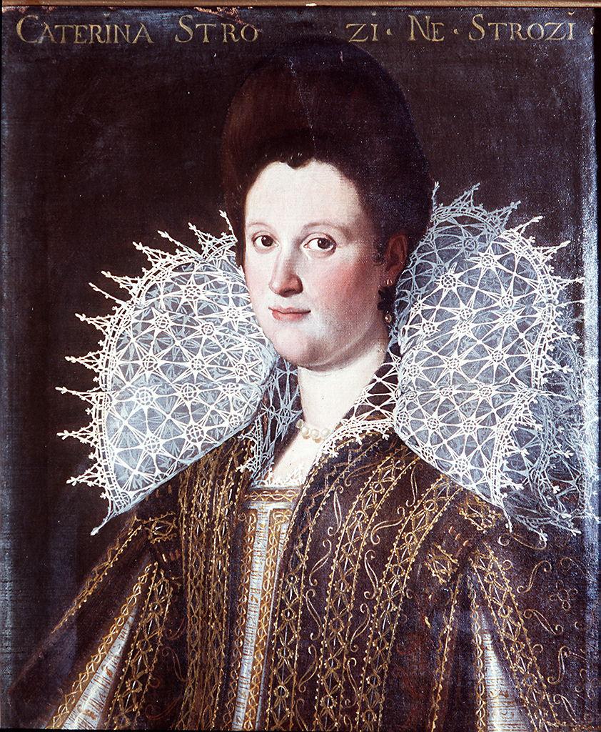 ritratto di Caterina Strozzi negli Strozzi (dipinto) - ambito fiorentino (sec. XVII)