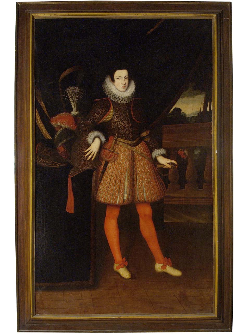 Don Lorenzo de' Medici in corsaletto da barriera (dipinto) - ambito fiorentino (sec. XVII)