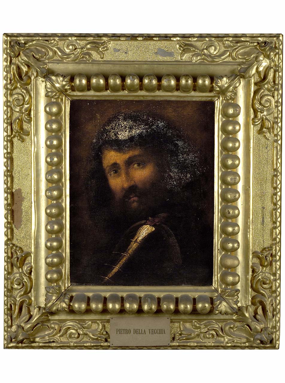 testa di guerriero (dipinto) di Muttoni Pietro (secondo quarto sec. XVII)