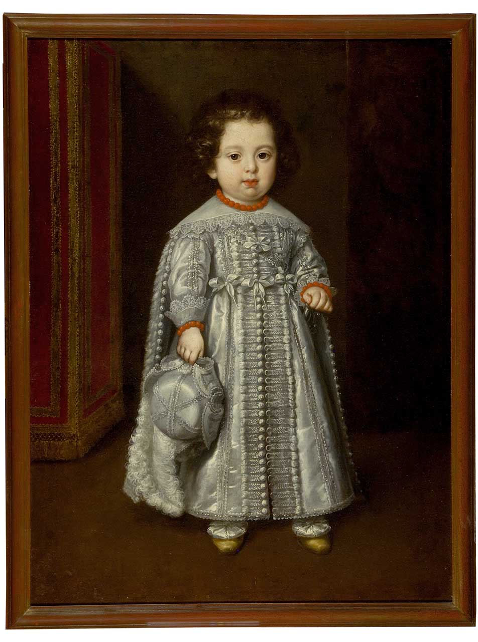 ritratto di Cosimo III de' Medici da bambino (dipinto) di Suttermans Giusto (secondo quarto sec. XVII)