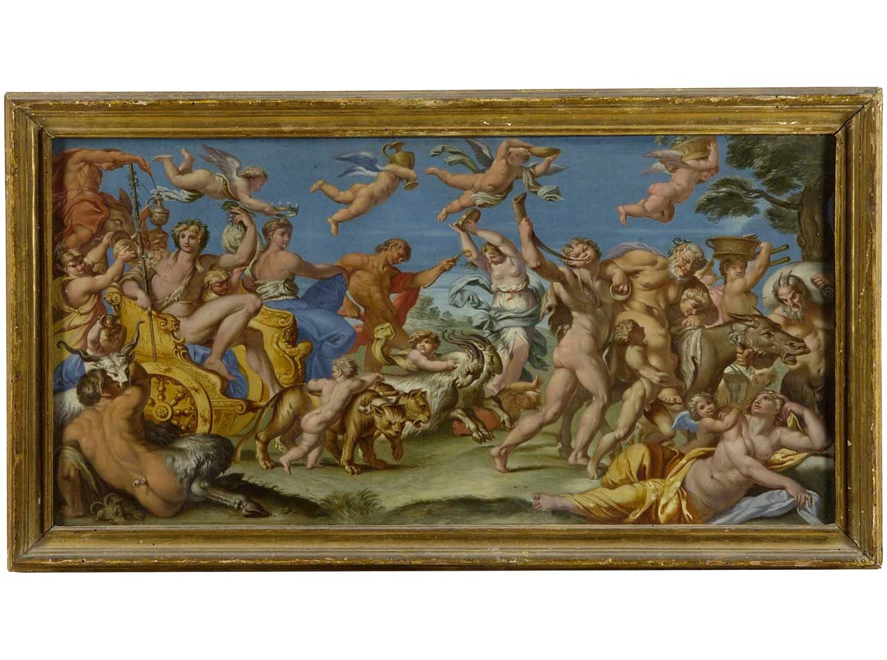 trionfo di Bacco (dipinto) - ambito fiorentino (sec. XVII)