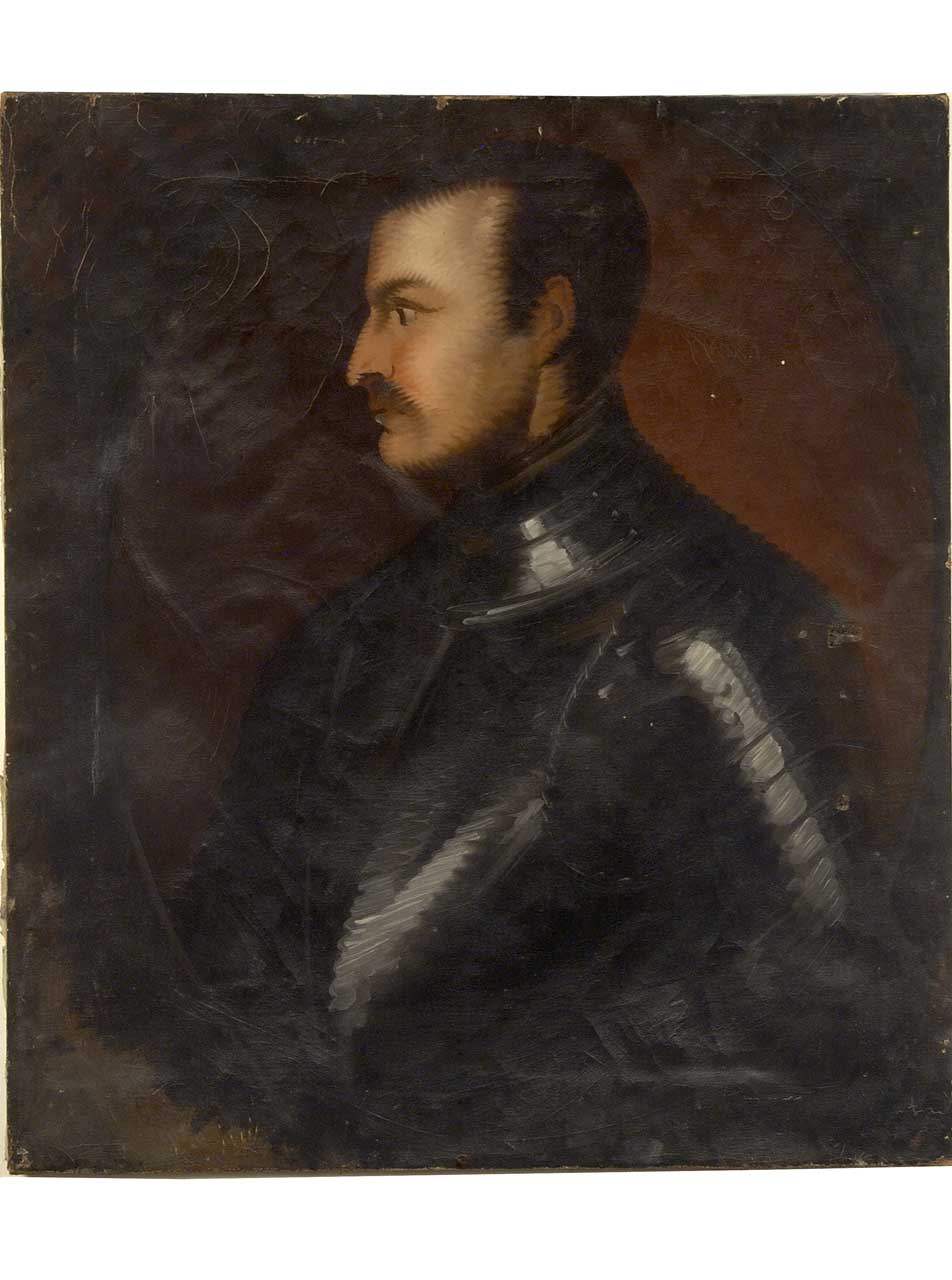 ritratto di Giovanni dalle Bande Nere (dipinto) - ambito fiorentino (sec. XVII)