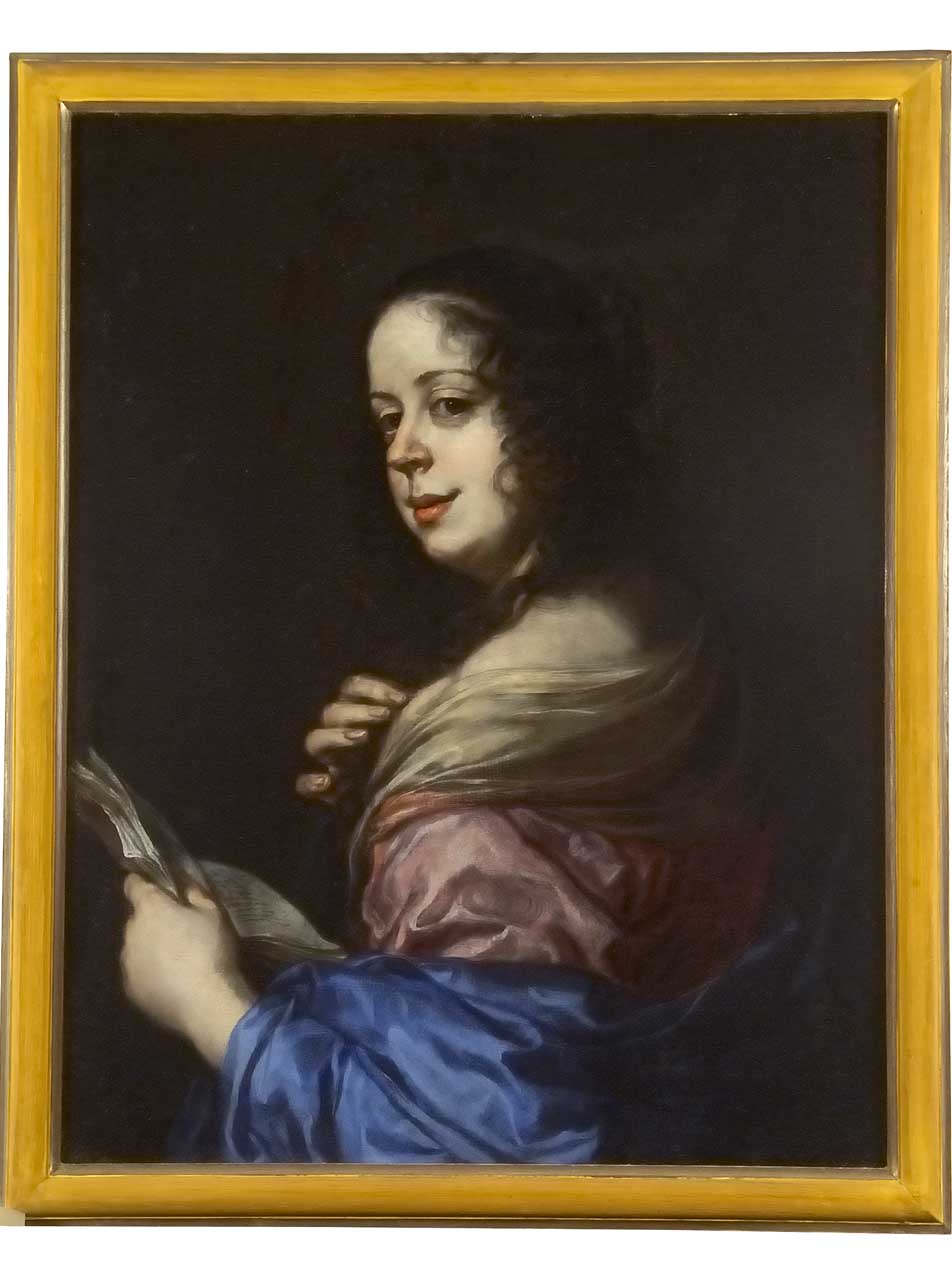 ritratto di Vittoria della Rovere come santa (dipinto) di Suttermans Giusto (sec. XVII)