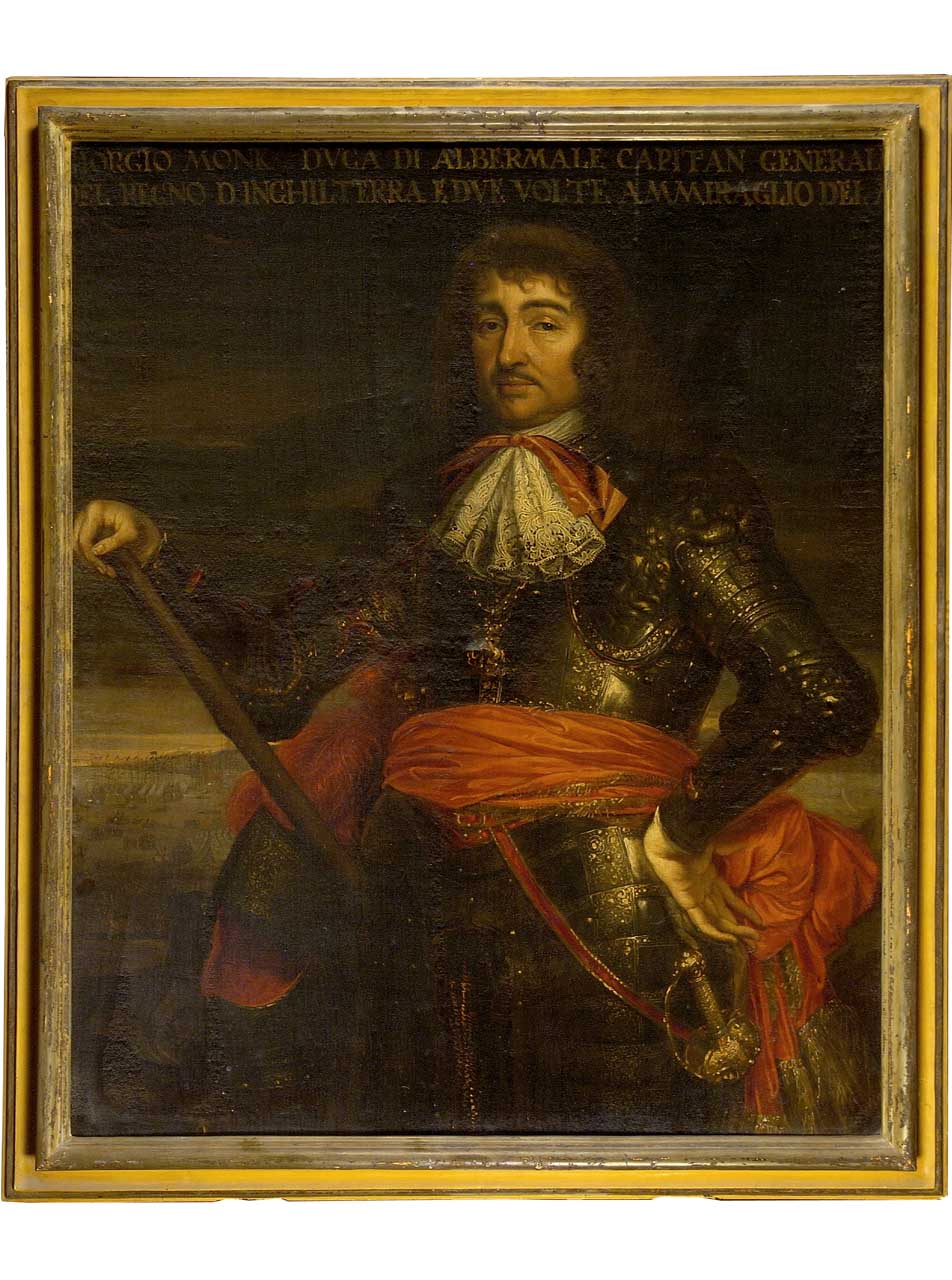 ritratto di Giorgio Monk (dipinto) di Wright John Michael (metà sec. XVII)