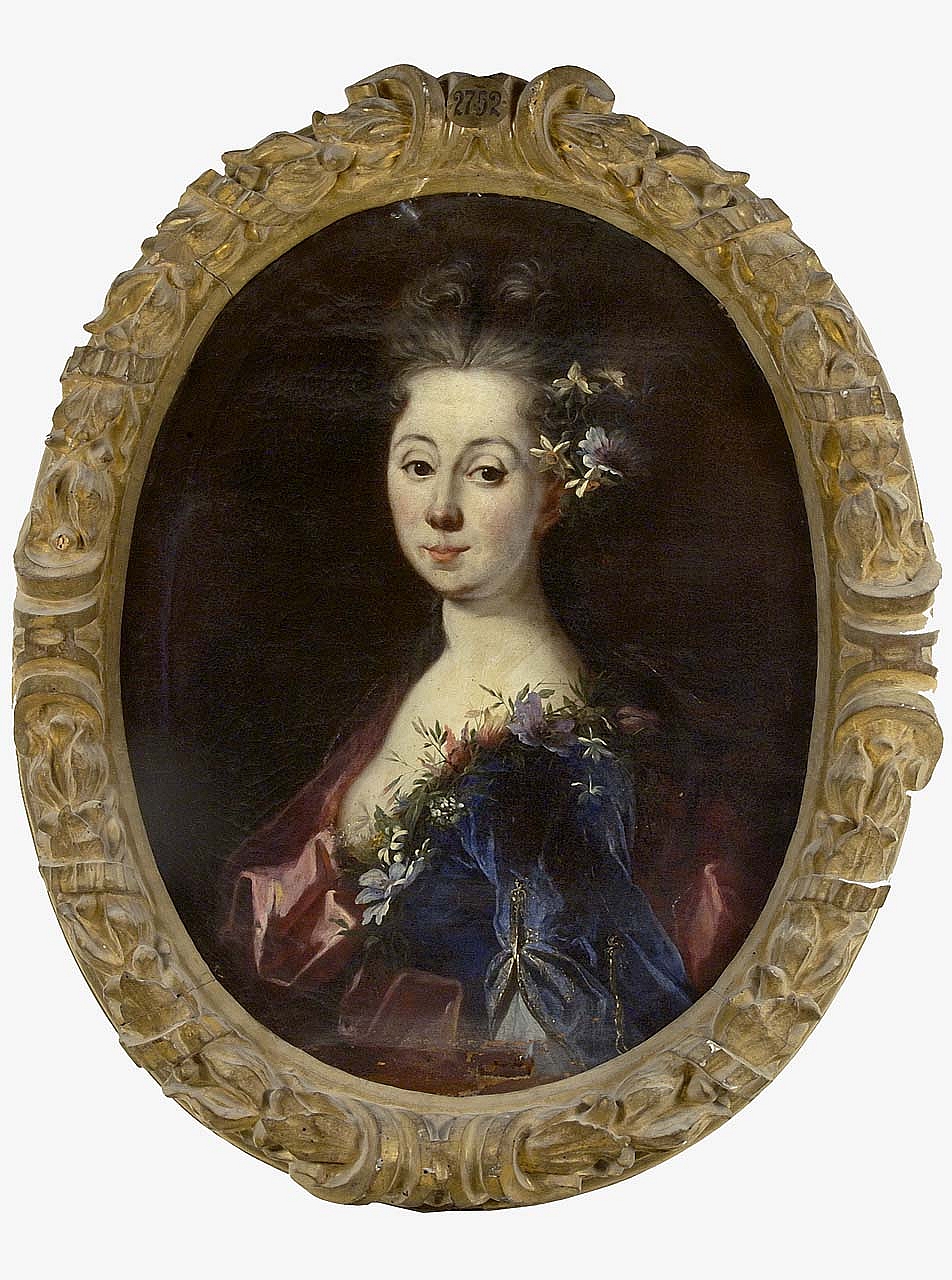 ritratto di Aurelia Medici Buonaccorsi (dipinto) - ambito fiorentino (fine sec. XVII)