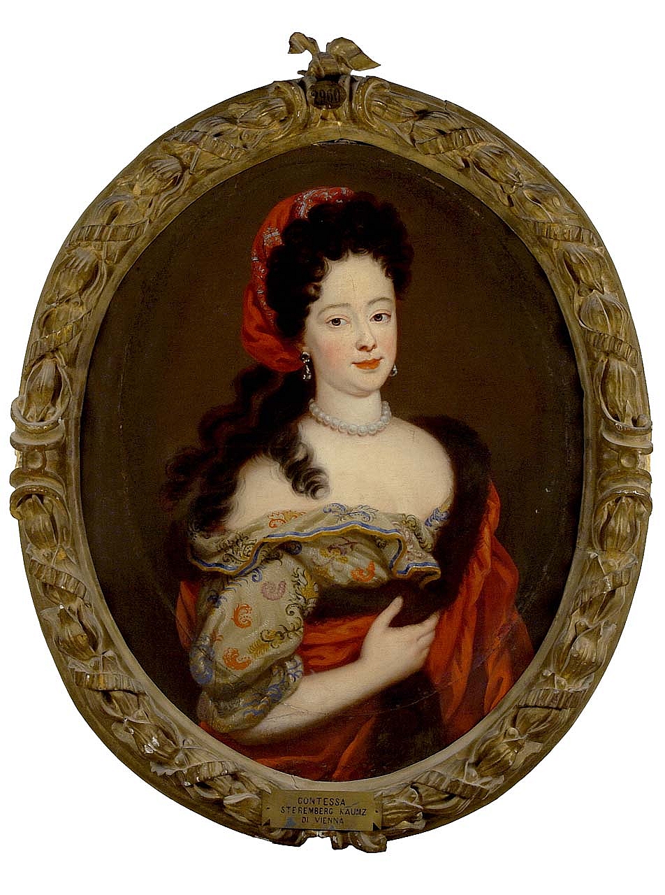 ritratto della contessa Kaunitz Steremberg (dipinto) - ambito fiorentino (fine sec. XVII)