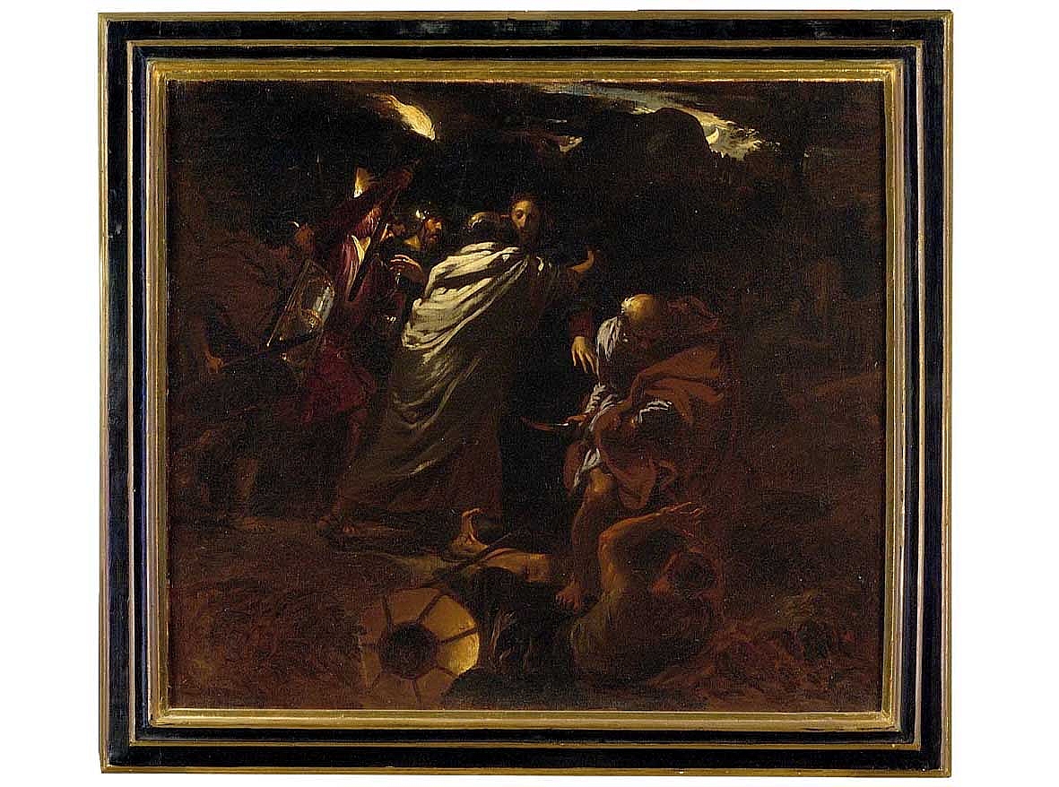 cattura di Cristo (dipinto) di Mehus Livio (sec. XVII)