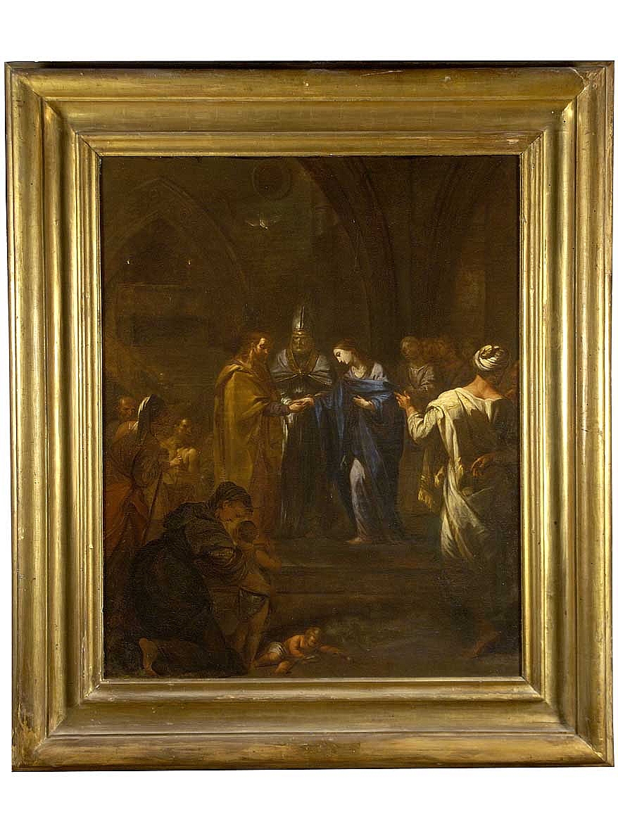 Sposalizio di Maria Vergine (dipinto) - ambito fiorentino (primo quarto sec. XVIII)